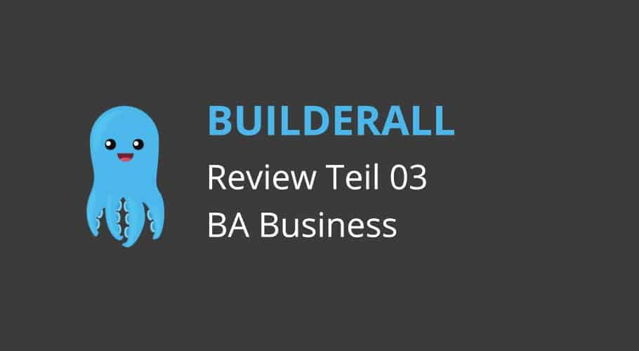 Builderall Review (03): Geld verdienen mit Builderall Business.