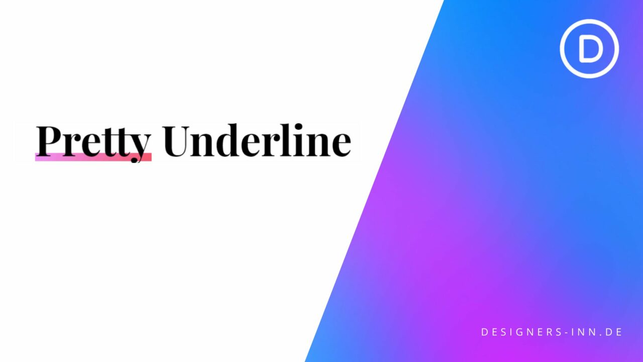 Einfacher CSS-Guide: Unterstrich Hover-Effekt im Divi Menü