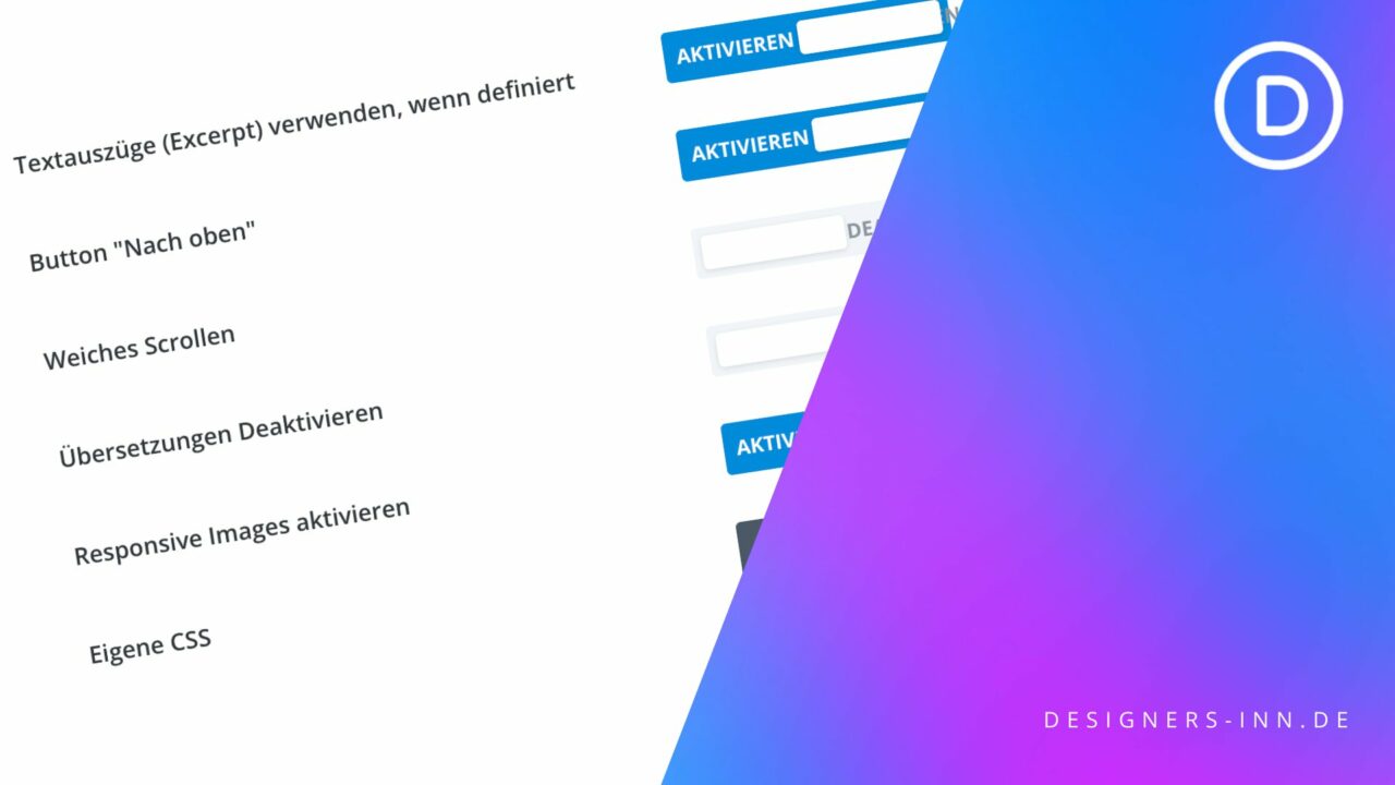 Divi Theme Problem: deutsche Spracheinstellungen