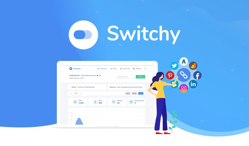 Switchy Review | Shorten Link, passe Links an, tracke Links mit A/B-Tests & Retargeting-Pixeln